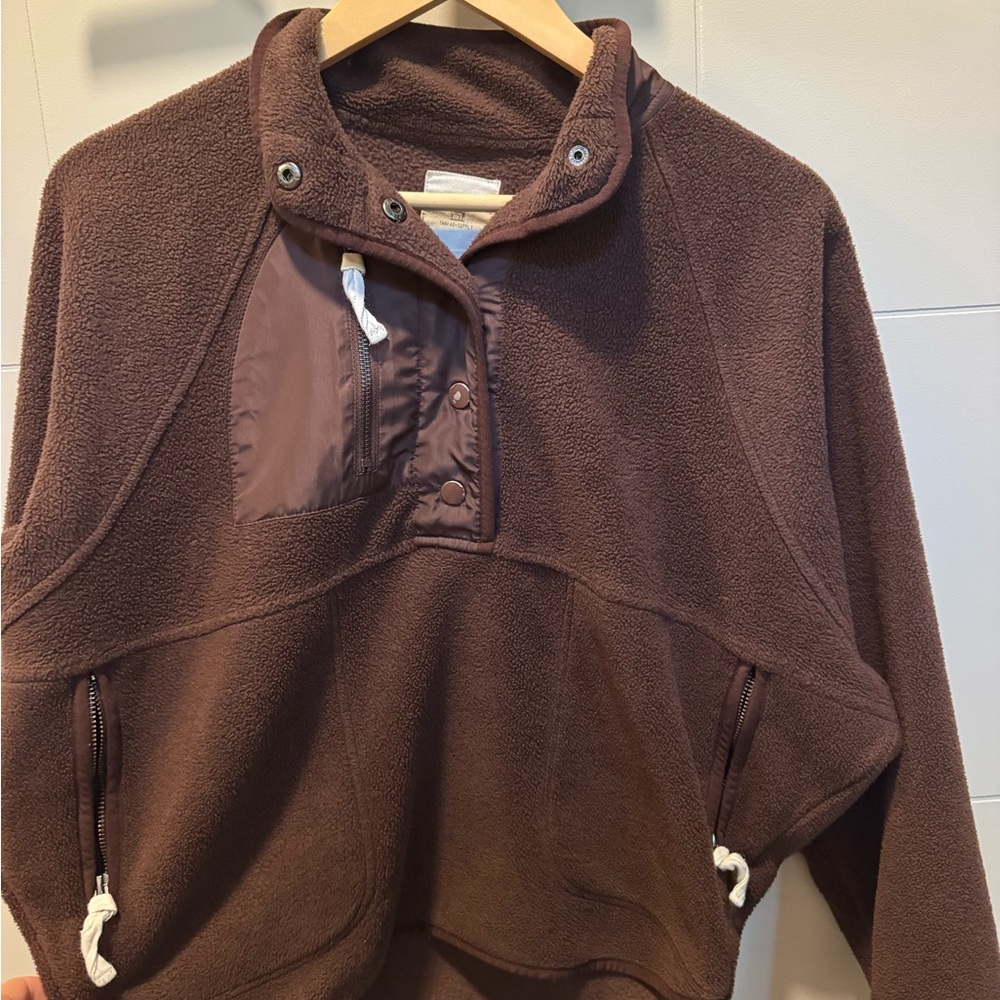 Thread & Supply Chocolate Fleece Jacket